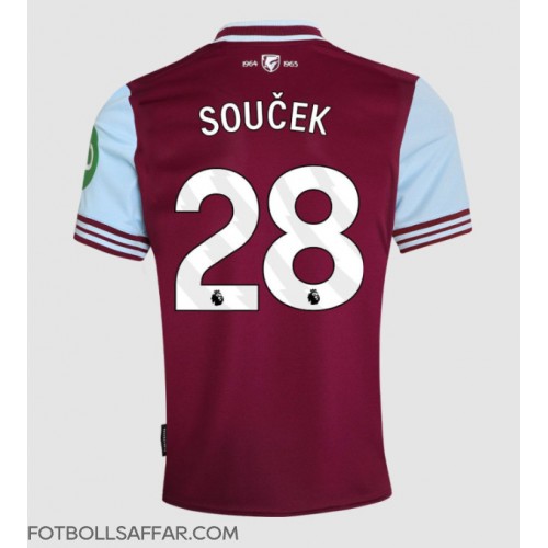 West Ham United Tomas Soucek #28 Hemmatröja 2024-25 Kortärmad